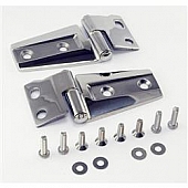 Rugged Ridge Hood Hinge Silver Stainless Steel - 1111122