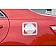 Putco Fuel Door Cover - Chrome Plated Silver ABS Plastic - 400921