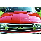 Reflexxion Hood - Cowl Induction Bare Galvanneal Steel Silver - 701600