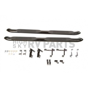 Rugged Ridge Nerf Bar 4 Inch Black Painted Steel - 1159404