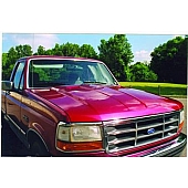 Reflexxion Hood - Single Cowl Bare Galvanneal Steel Silver - 704700
