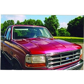 Reflexxion Hood - Single Cowl Bare Galvanneal Steel Silver - 704700