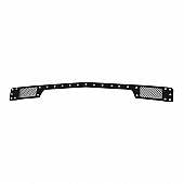 Paramount Automotive Bumper Grille Insert Overlay Powder Coated Black Stainless Steel - 460758