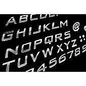 US Speedo Decal - Plastic Silver - 10124
