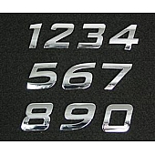 US Speedo Decal - Plastic Silver - 10129