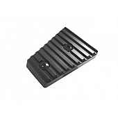 Drake Automotive Door Hinge Protector - Aluminum Black Set of 2 - JP190032