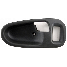 Help! By Dorman Interior Door Handle Bezel - Gray Plastic - 82457