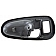 Help! By Dorman Interior Door Handle Bezel - Gray Plastic - 82457