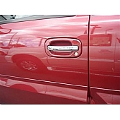TFP (International Trim) Exterior Door Handle Cover - Silver Stainless Steel - 401L