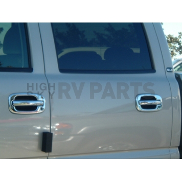 TFP (International Trim) Exterior Door Handle Cover - Silver Stainless Steel - 402
