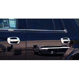 TFP (International Trim) Exterior Door Handle Cover - Silver Stainless Steel - 402H