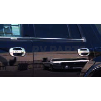 TFP (International Trim) Exterior Door Handle Cover - Silver Stainless Steel - 402H