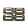 TFP (International Trim) Exterior Door Handle Cover - Silver Stainless Steel - 262