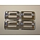 TFP (International Trim) Exterior Door Handle Cover - Silver Stainless Steel - 262