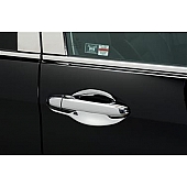 Putco Exterior Door Handle Cover - Silver ABS Plastic Chrome Plated - 402046