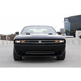 DJ Grilles Bumper Grille Insert Mesh Matte Black Stainless Steel - DJ210181