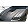 Extreme Dimensions Hood - Primered Fiberglass Black - 101941