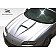 Extreme Dimensions Hood - Primered Fiberglass Black - 101941