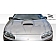 Extreme Dimensions Hood - Primered Fiberglass Black - 101941