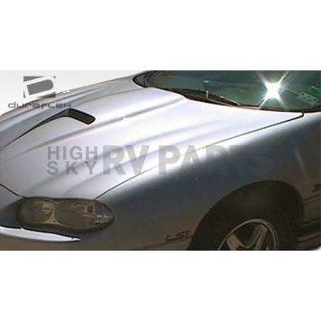 Extreme Dimensions Hood - Primered Fiberglass Black - 101941-5
