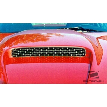 Extreme Dimensions Hood - Primered Fiberglass Black - 101941-8