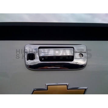 Putco Exterior Door Handle Cover - Silver ABS Plastic Chrome Plated - 402014-1