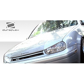Extreme Dimensions Hood - Primered Fiberglass Black - 102177