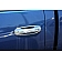 Putco Exterior Door Handle Cover - Silver ABS Plastic Chrome Plated - 402135