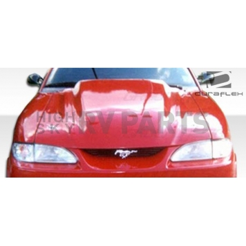 Extreme Dimensions Hood - Primered Fiberglass Black - 102255