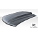 Extreme Dimensions Hood - Primered Fiberglass Black - 102255