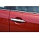 Putco Exterior Door Handle Cover - Silver ABS Plastic Chrome Plated - 403007