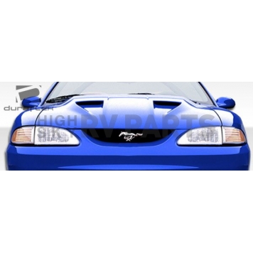 Extreme Dimensions Hood - Primered Fiberglass Black - 102256-3