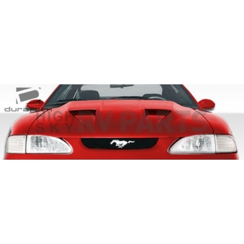 Extreme Dimensions Hood - Primered Fiberglass Black - 102256-6