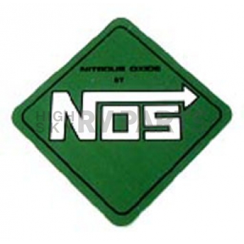 N.O.S. Decal - Green/ White Vinyl - 19205