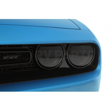 GT Styling Headlight Cover - Plastic Smoke Full Cover Set Of 4 - GT0165S