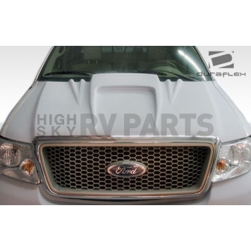 Extreme Dimensions Hood - Primered Fiberglass Black - 102434-2