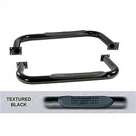 Rugged Ridge Nerf Bar 3 Inch Black Textured Powder Coated Steel - 1159102