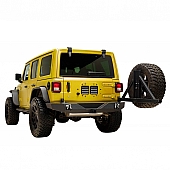 Paramount Automotive Bumper Direct-Fit 1-Piece Design Black - 518022