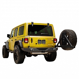 Paramount Automotive Bumper Direct-Fit 1-Piece Design Black - 518022