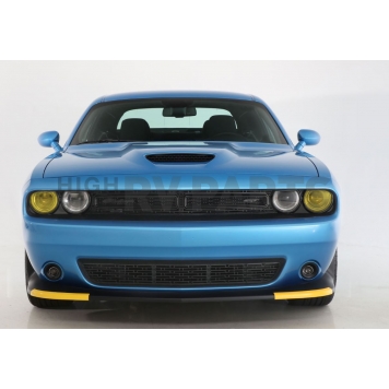 GT Styling Headlight Cover - Plastic Transparent Yellow And Clear Full Cover Set Of 2 - GT0265Y-1