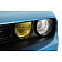 GT Styling Headlight Cover - Plastic Transparent Yellow And Clear Full Cover Set Of 2 - GT0365Y