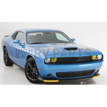 GT Styling Headlight Cover - Plastic Transparent Yellow And Clear Full Cover Set Of 2 - GT0365Y-2