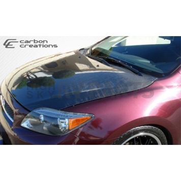 Extreme Dimensions Hood - Gloss Carbon Fiber Black - 103242-7