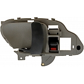 Help! By Dorman Interior Door Handle - Paddle Metal Gray Single - 77187CD