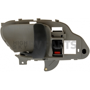 Help! By Dorman Interior Door Handle - Paddle Metal Gray Single - 77187CD