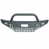 Paramount Automotive Bumper Direct-Fit 1-Piece Design Black - 570402