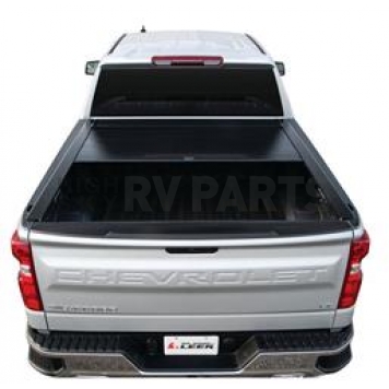 Pace Edwards Tonneau Cover Rail Black Aluminum - MBL5128