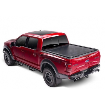 Retrax Tonneau Cover Hard Power Retractable Black Matte Polycarbonate Plastic - T70335