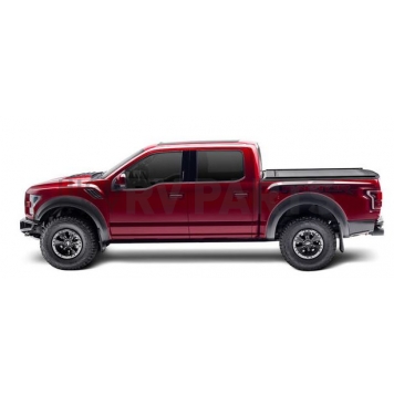 Retrax Tonneau Cover Hard Power Retractable Black Matte Polycarbonate Plastic - T70335-1