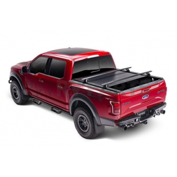 Retrax Tonneau Cover Hard Power Retractable Black Matte Polycarbonate Plastic - T70335-2